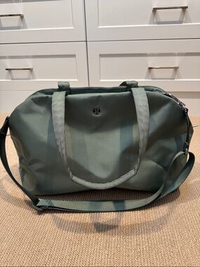 lululemon athletica Olive Green Duffel Bag